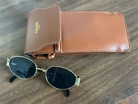 celine metal triomphe sunglasses dupe